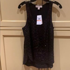 Dressy Faux Snakeskin top